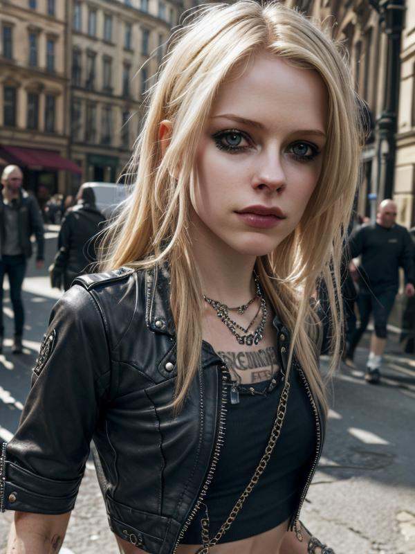 gquality,  1girl,  punk clothes on Tensor.Art