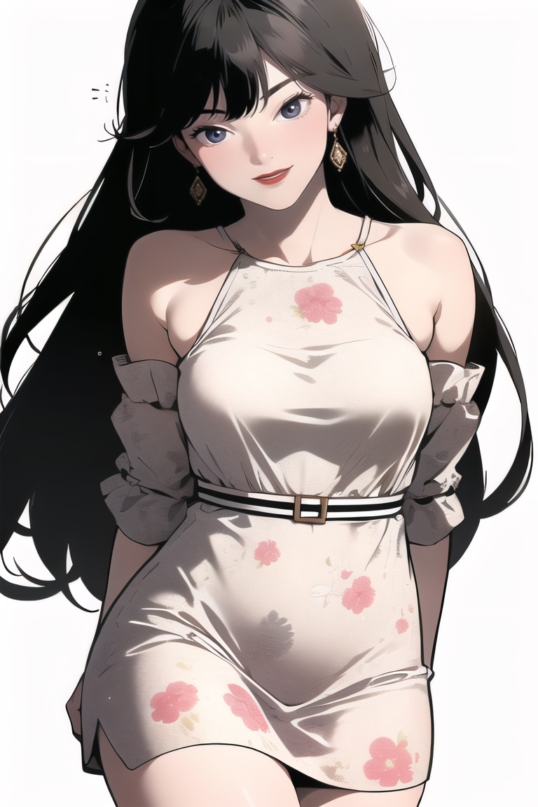 1girl,  duna,  black hair on Tensor.Art