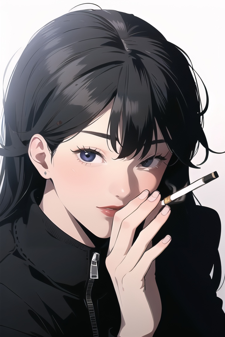 1girl,  duna,  black hair on Tensor.Art