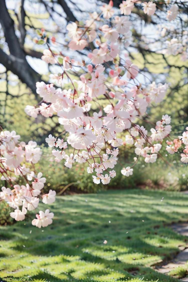 【海棠梦Crabapple flowers】春日花Spring flower by 馆青 on Tensor.Art