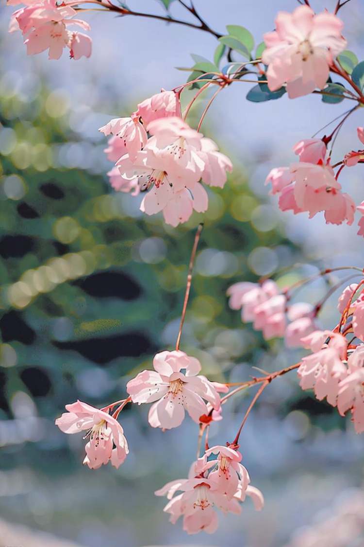 【海棠梦Crabapple flowers】春日花Spring flower by 馆青 on Tensor.Art