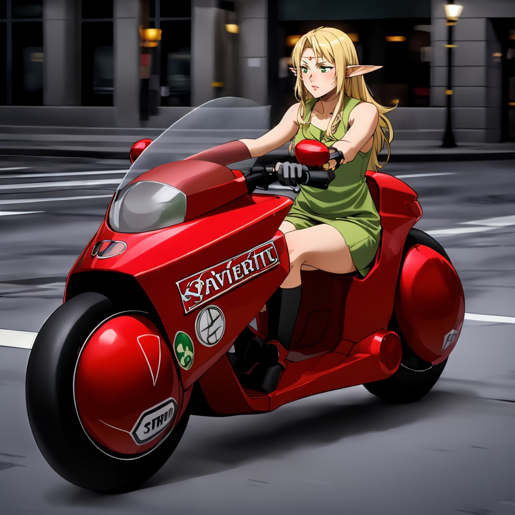 kanedabike,  bigscooter,  Deedlit on Tensor.Art