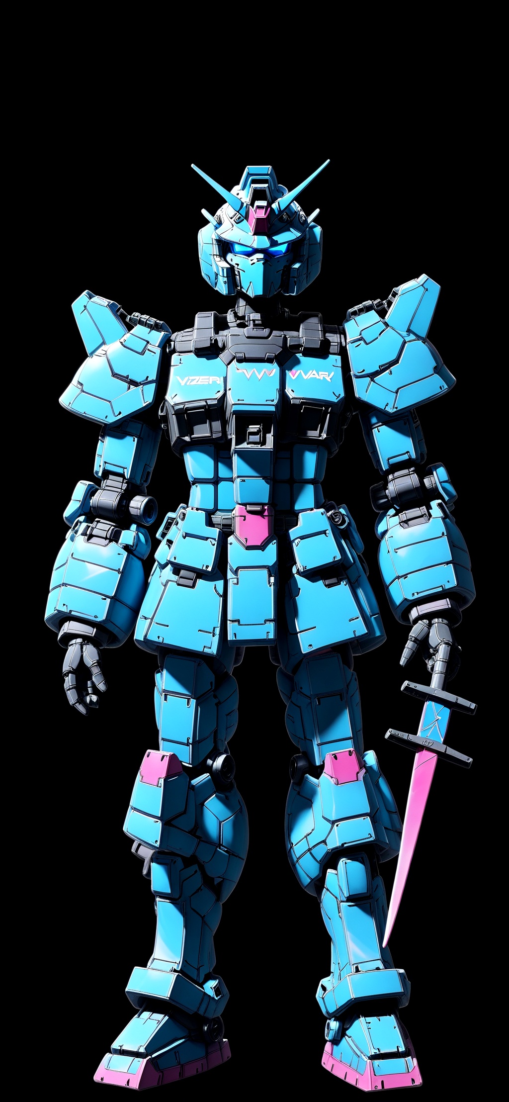 Vaporwave aesthetic,  grandpas.Gundam,  Gundam.Vidar on Tensor.Art
