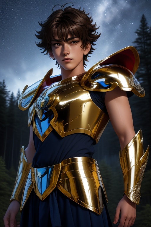 Seiya,  a handsome young man,  18 years old on Tensor.Art