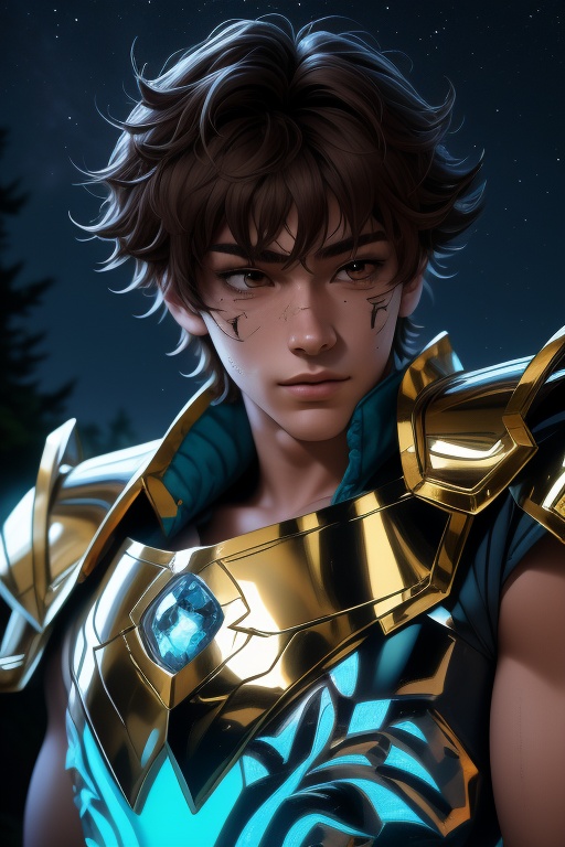 Seiya,  a handsome young man,  18 years old on Tensor.Art