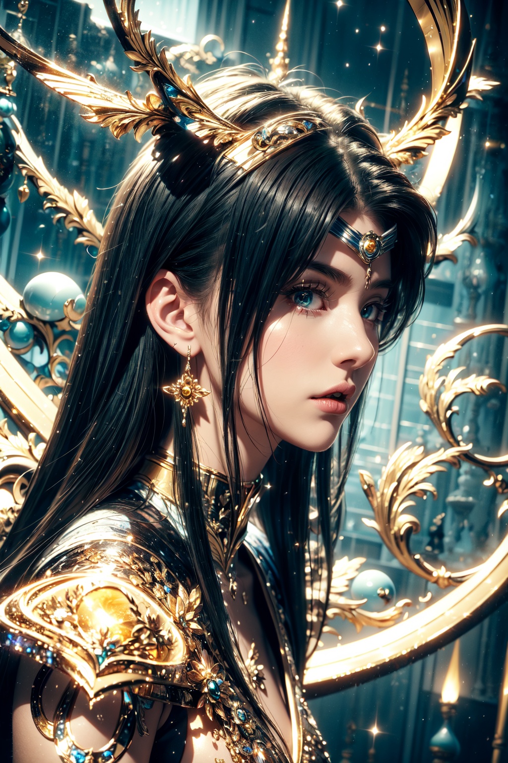 (saint seiya,  goddess,  sailor moon) on Tensor.Art