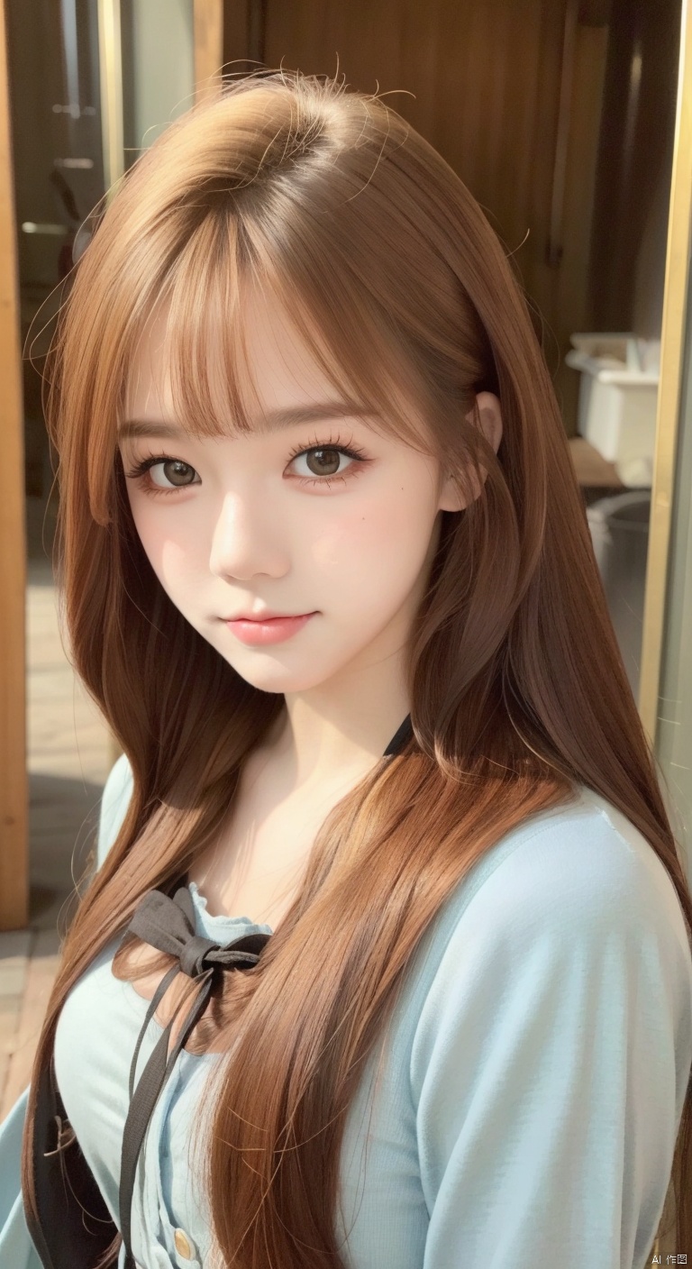 (masterpiece:1.2), (best quality:1.2),(high quality:1.2),(realistic:1.2), (photorealistic:1.2) ,(official art:1.2),(extremely detailed:1.2),1girl,asian,teenage,upper body,idolmaster,lolita fashion,school uniform,solo,outdoors,(closed mouth:1.6),