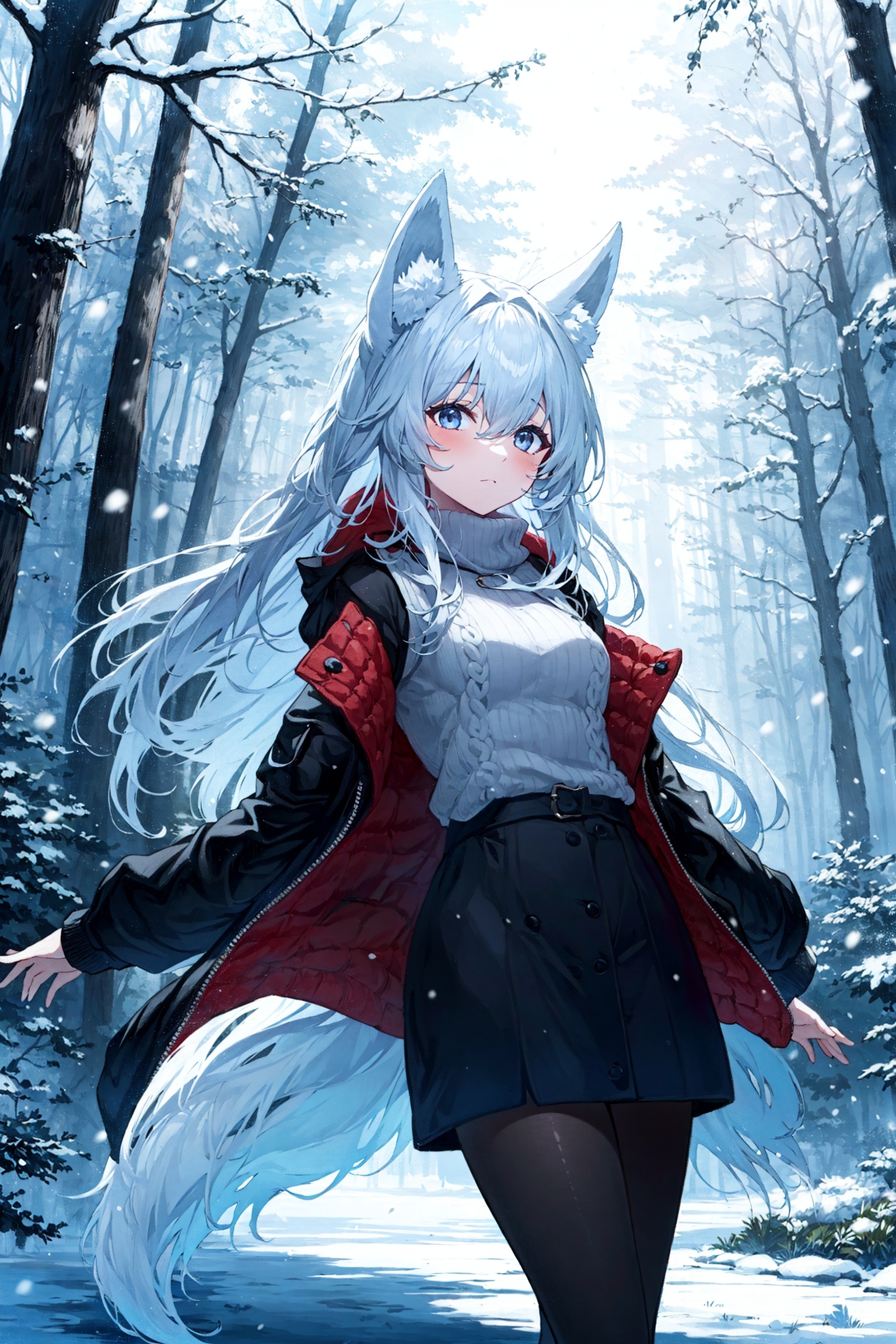1girl,  fox girl,  :3 on Tensor.Art