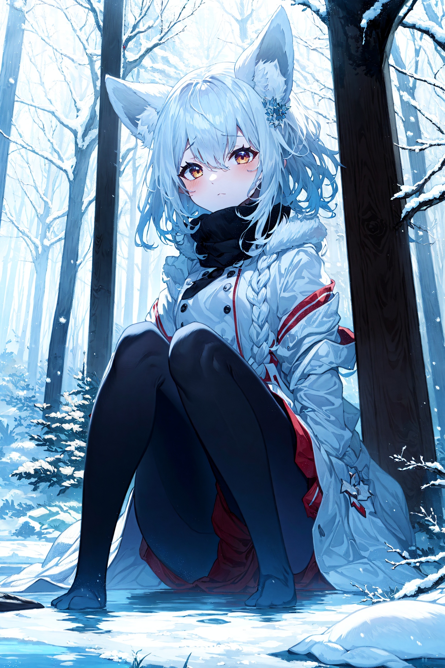 1girl,  fox girl,  :3 on Tensor.Art