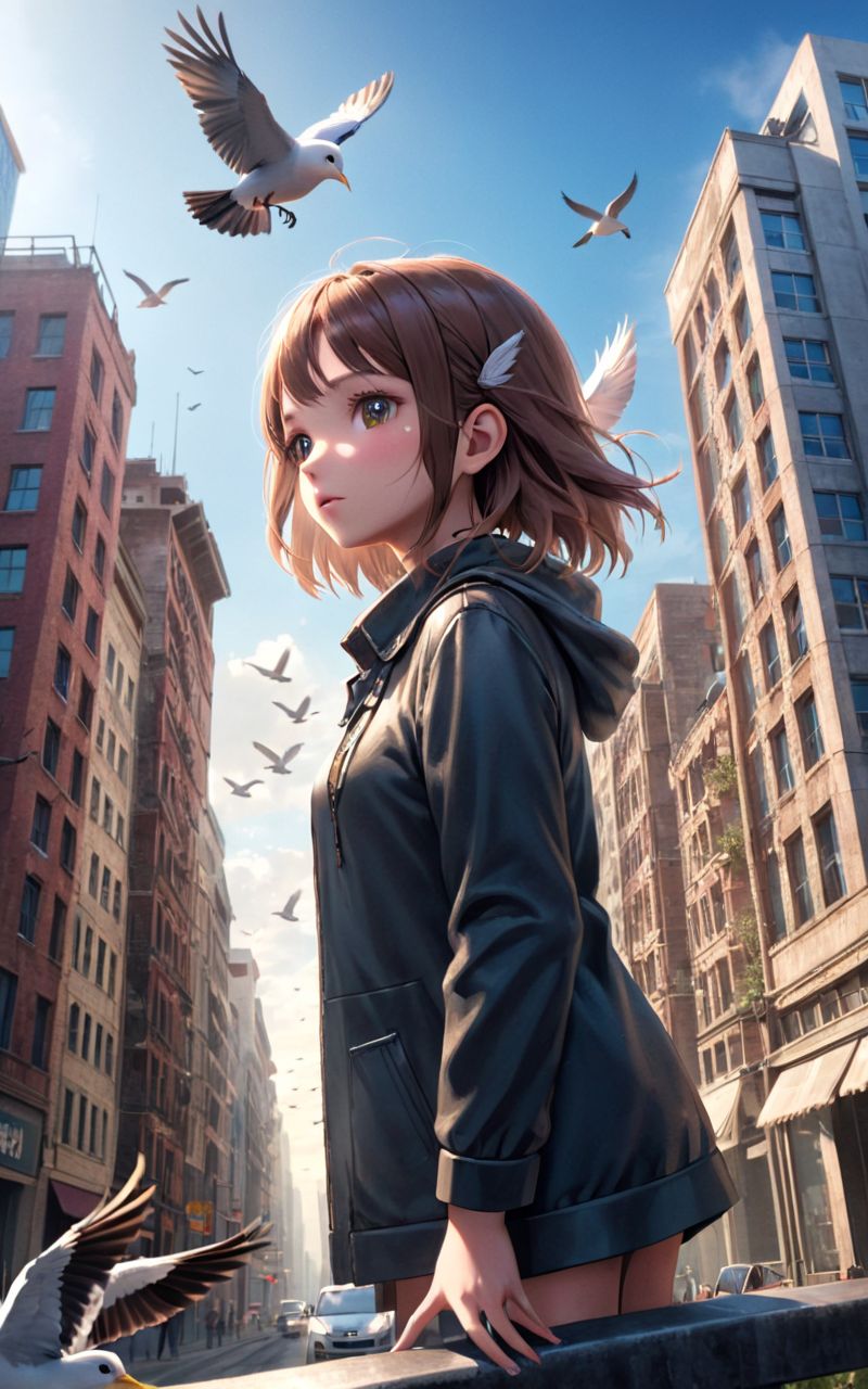 highres,  best quality,  girl on Tensor.Art