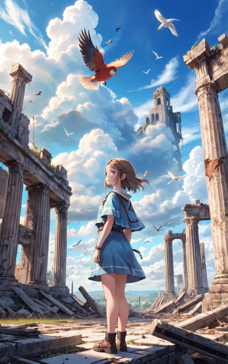 highres,  best quality,  girl on Tensor.Art