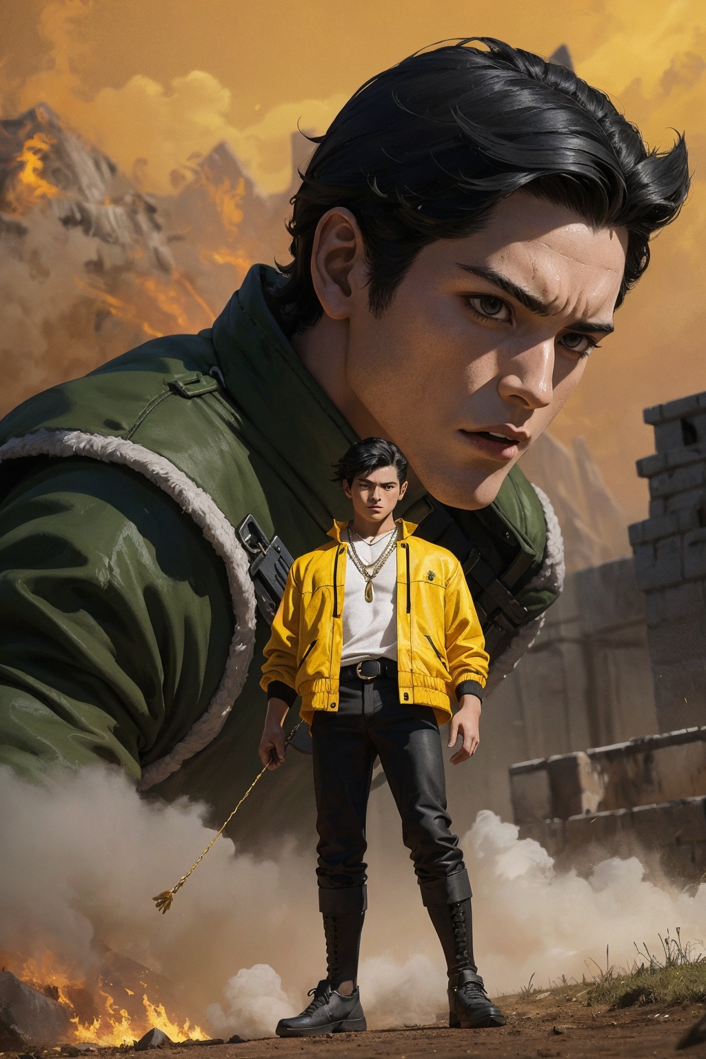 1boy,  solo,  Bastion Misawa on Tensor.Art