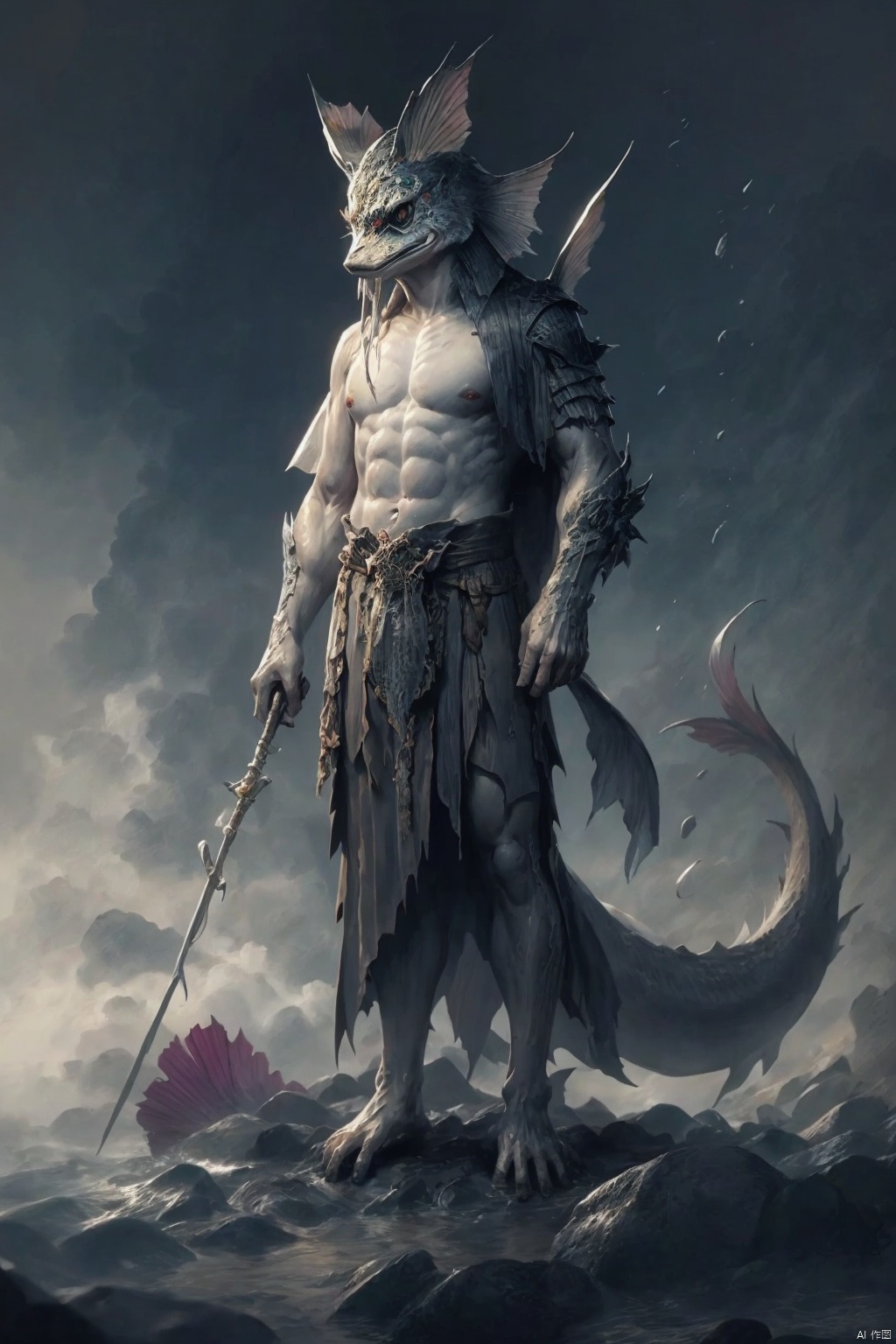 镜头质量：Bestquality,8k,(((masterpiece))),((bestquality)),
镜头位置：(full_body:1.2),
人物：
环境背景：
图像风格：
提示词：, ,Fish