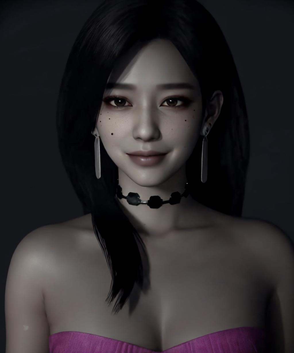 dark theme,  80s_horror_game,  1girl on Tensor.Art
