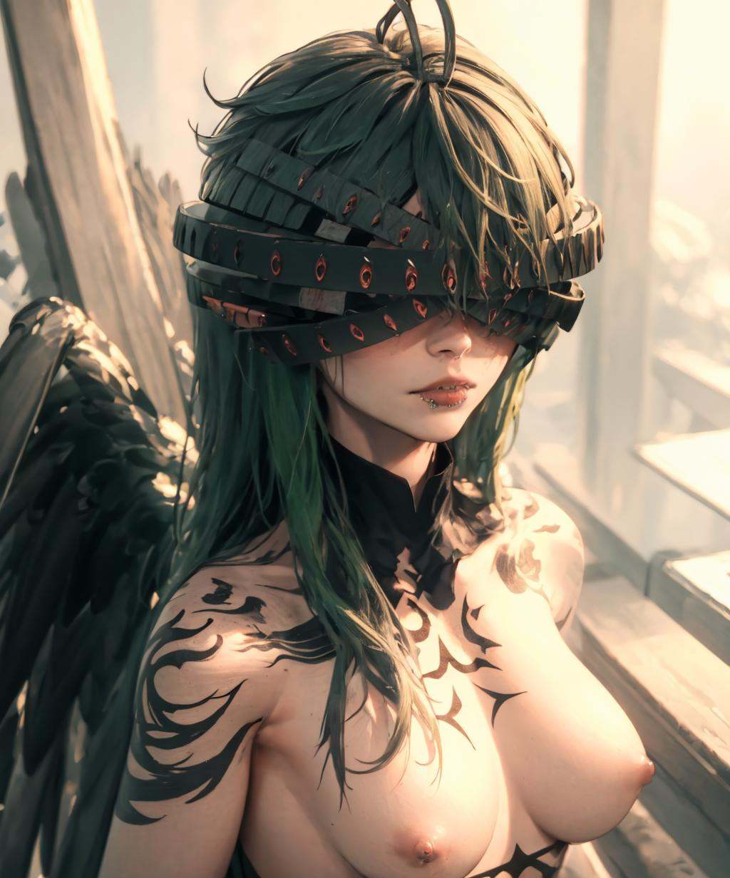 angel_mask,  gavial,  1girl on Tensor.Art