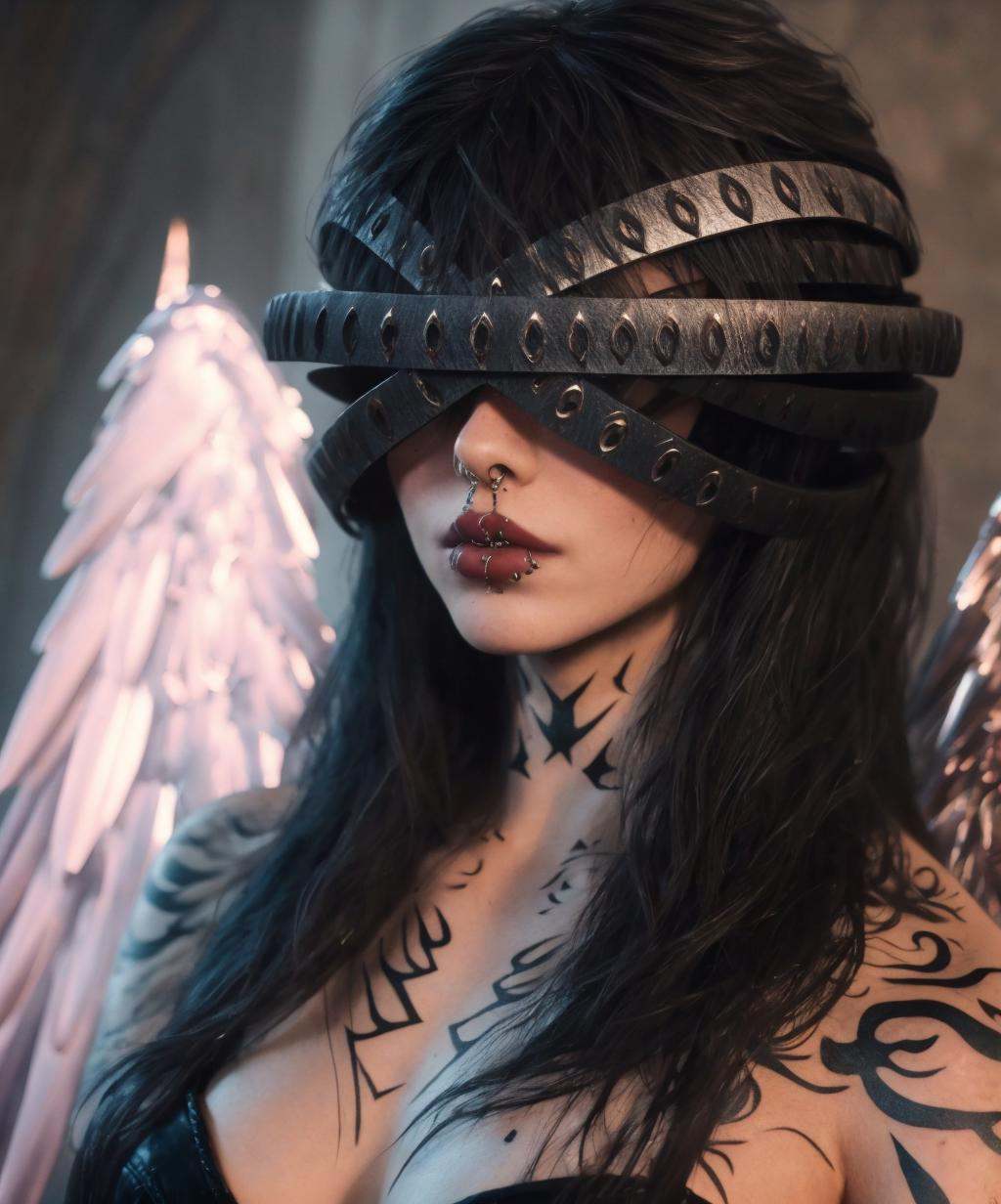 angel_mask,  1girl,  solo on Tensor.Art