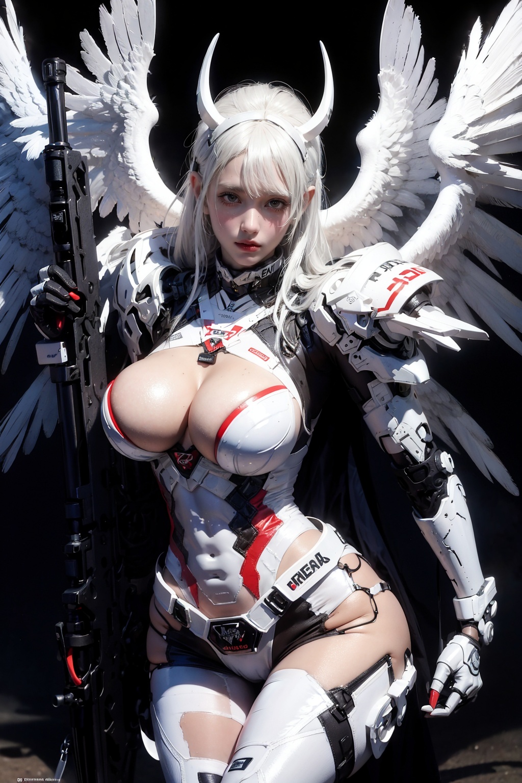 EpicS,  white armor,  1girl on Tensor.Art