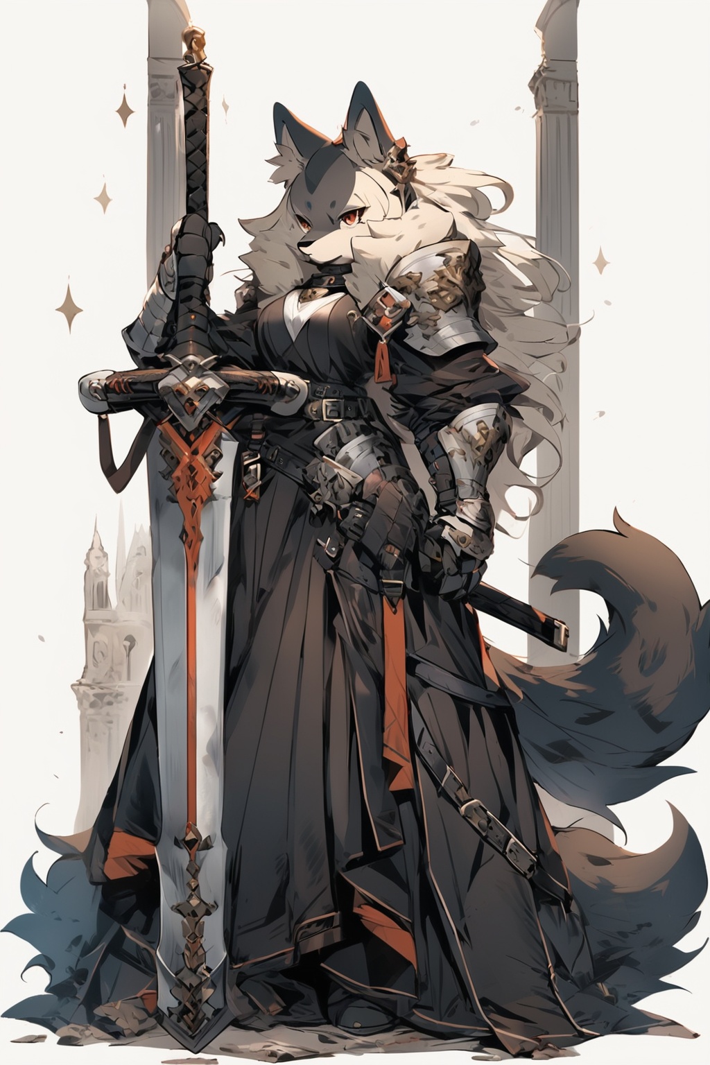 furry,  1girl,  weapon by SuiginToxic on Tensor.Art
