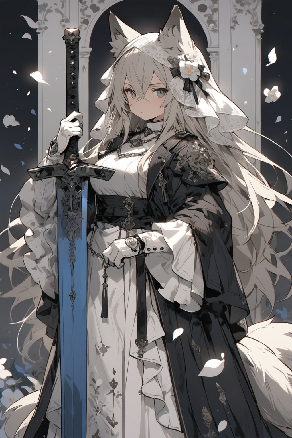 knight,  1girl,  weapon by SuiginToxic on Tensor.Art