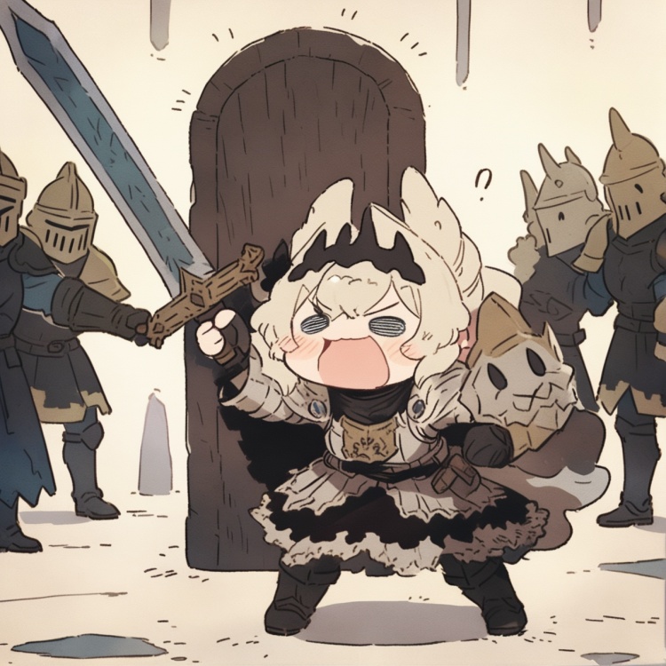 Cute Knight XL by SuiginToxic on Tensor.Art