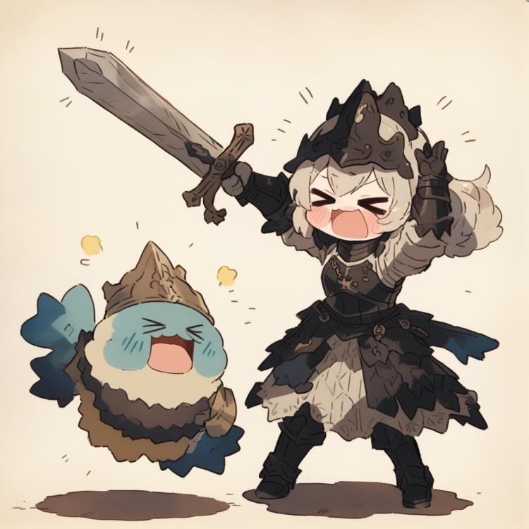 Cute Knight XL by SuiginToxic on Tensor.Art