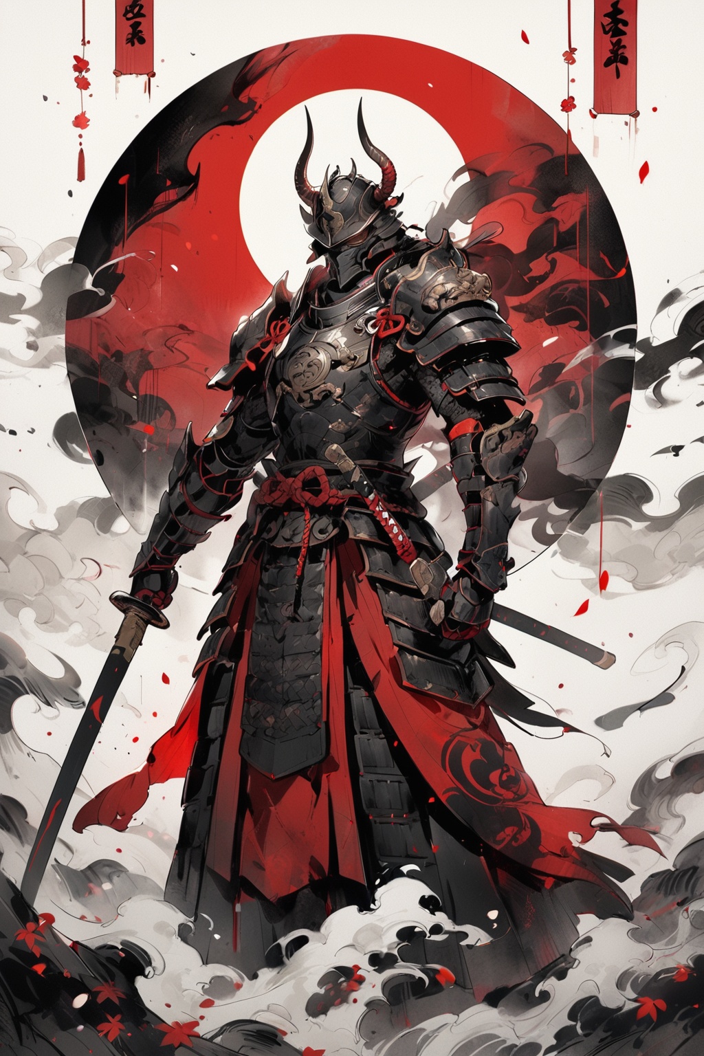 warrior,  weapon,  armor by SuiginToxic on Tensor.Art