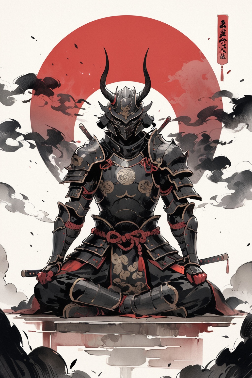 warrior,  weapon,  armor by SuiginToxic on Tensor.Art