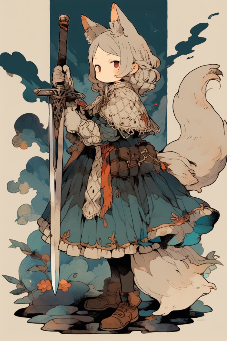 Kawaii Knight XL by SuiginToxic on Tensor.Art
