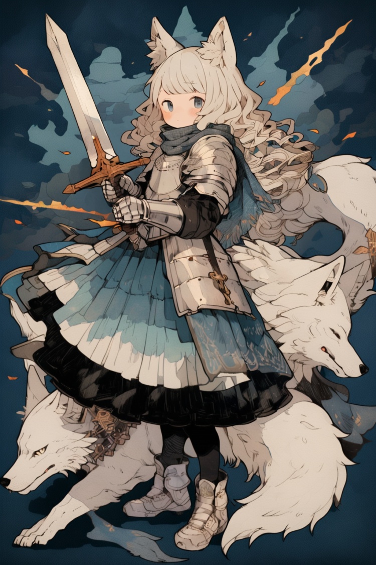 Kawaii Knight XL by SuiginToxic on Tensor.Art
