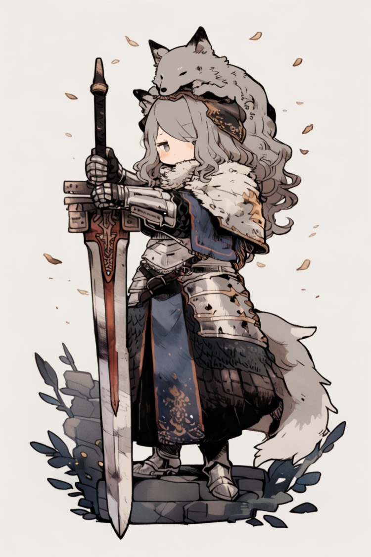 Kawaii Knight XL by SuiginToxic on Tensor.Art