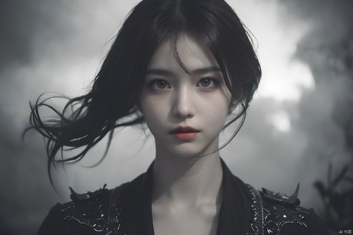 (demon, wisps of smoke,high contrast,dynamic lighting,horror fantasy,eyes of flame,intricate detail,sharp focus,masterpiece:1.2),ultra-detailed,(realistic,photorealistic,photo-realistic:1.37),dark portrait,abstract brush stroke, 1 girl<lora:EMS-329956-EMS:0.800000>