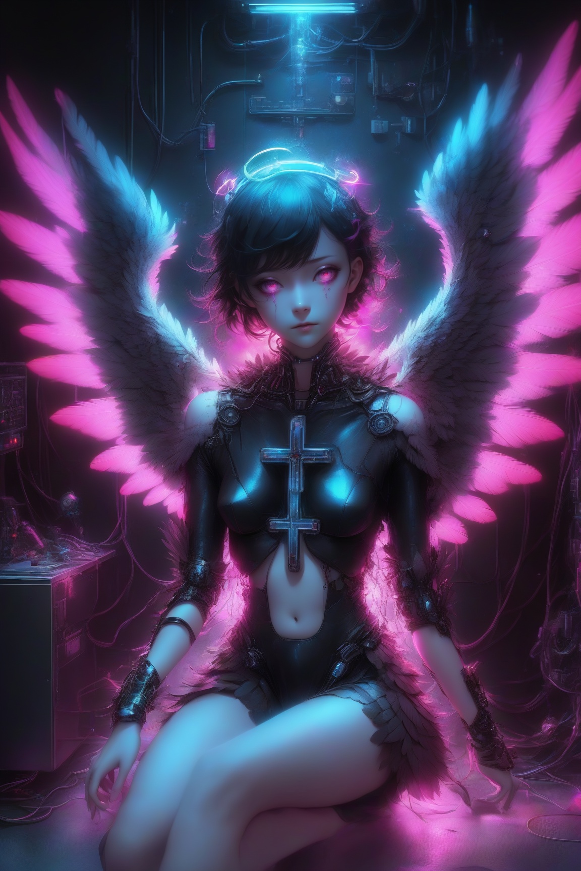 Hiro Crazy Dimension,  scifi,  dark theme on Tensor.Art