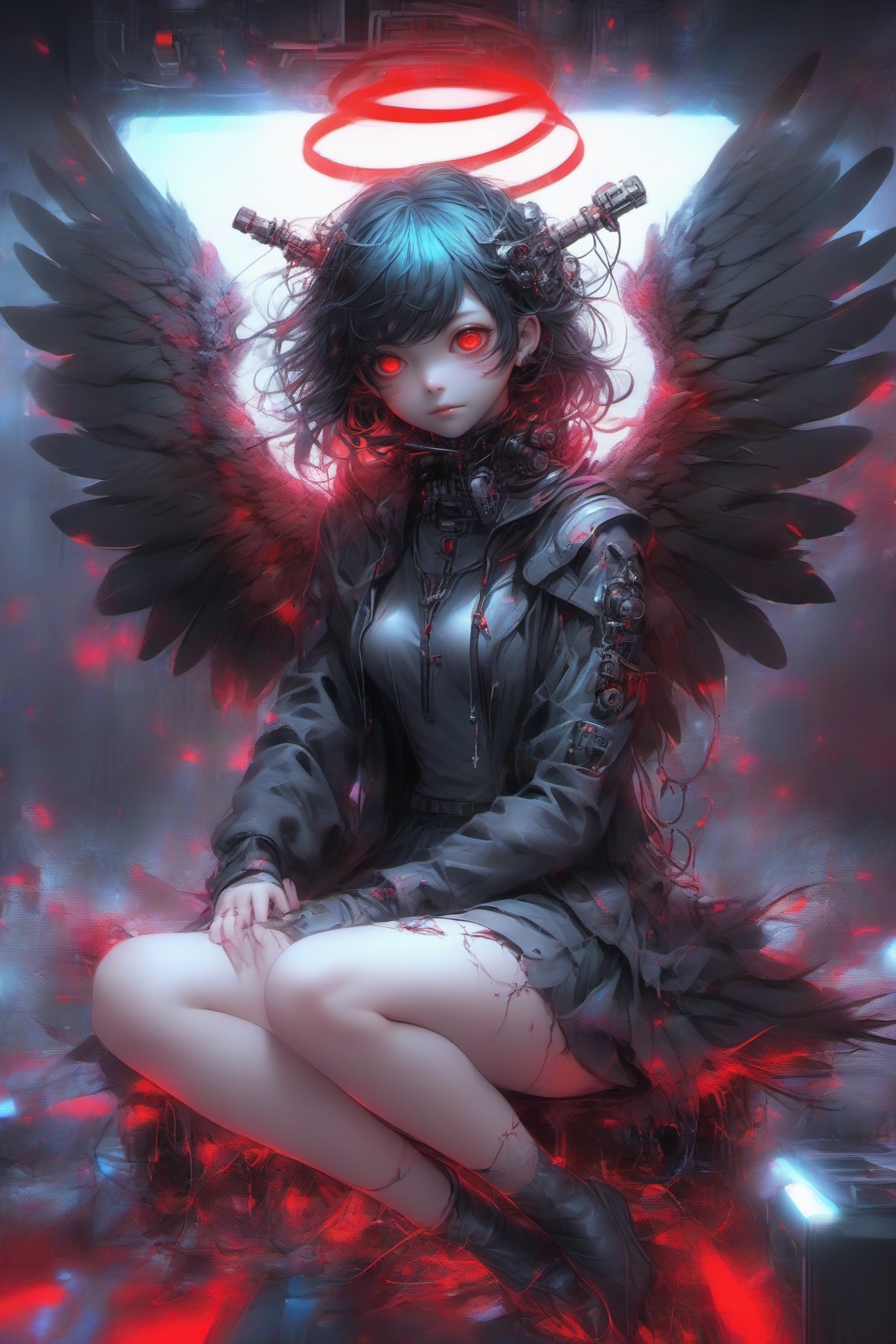 Hiro Crazy Dimension,  scifi,  dark theme on Tensor.Art