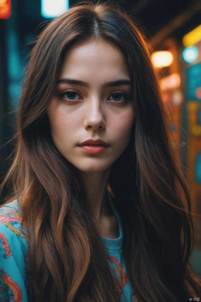 HDR, Vibrant colors, surreal, highly detailed, masterpiece, ultra high res, high contrast, mysterious, cinematic, Film style Psychedelic style 8k portrait of beautiful girl with very long hair,
负向提示