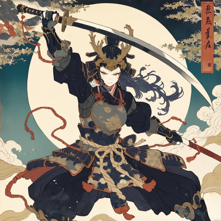 Ukiyo-e Knight XL by SuiginToxic on Tensor.Art