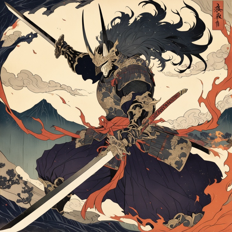 Ukiyo-e Knight XL by SuiginToxic on Tensor.Art