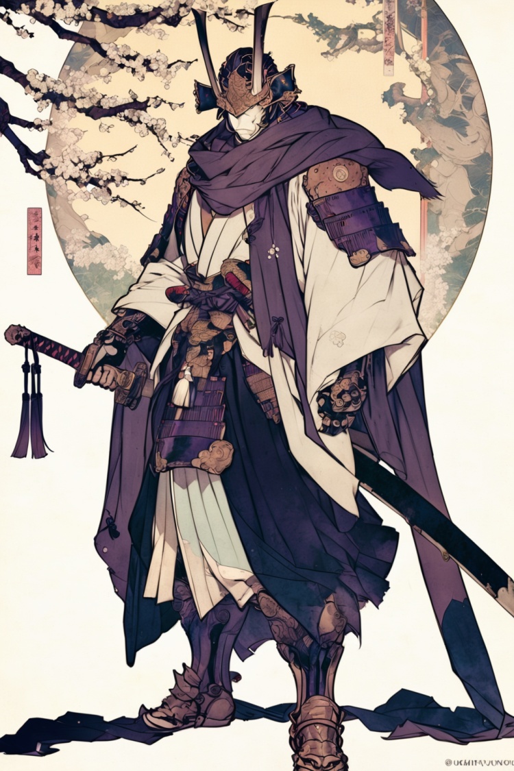 Ukiyo-e Knight XL by SuiginToxic on Tensor.Art