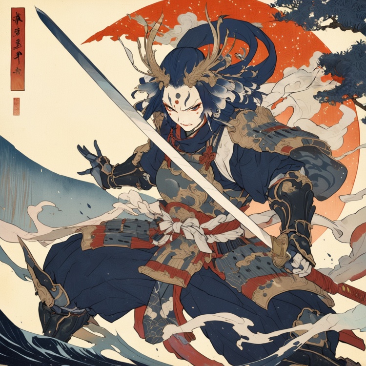 Ukiyo-e Knight XL by SuiginToxic on Tensor.Art