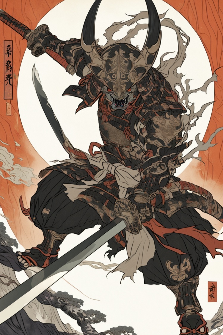 Ukiyo-e Knight XL by SuiginToxic on Tensor.Art