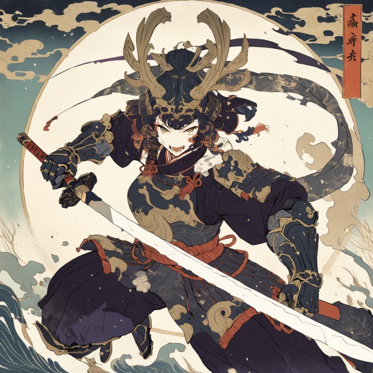 Ukiyo-e Knight XL by SuiginToxic on Tensor.Art