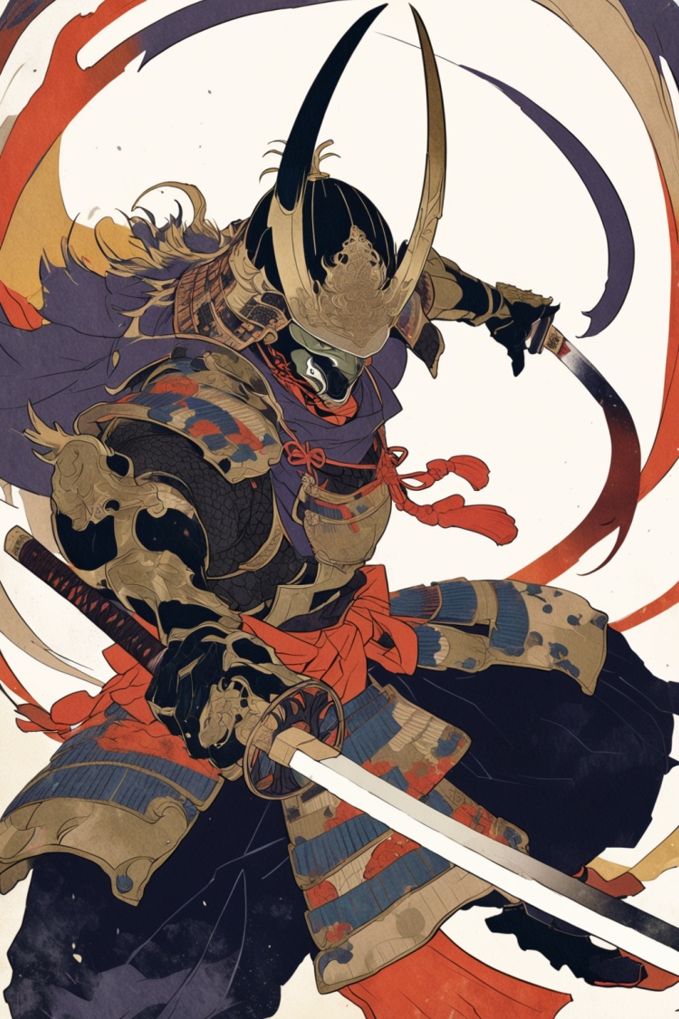 Ukiyo-e Knight XL by SuiginToxic on Tensor.Art