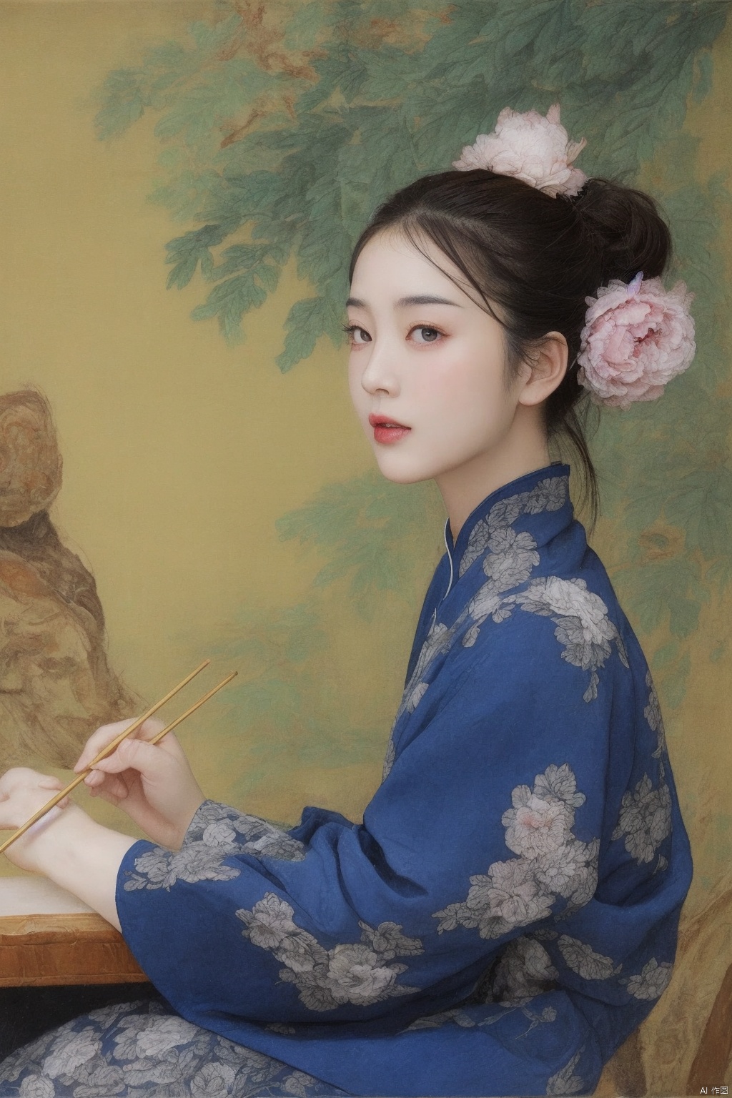 镜头质量：Bestquality,8k,(((masterpiece))),((bestquality)),
镜头位置：
人物：
环境背景：
图像风格：
提示词：, , wdw_claborate-style painting