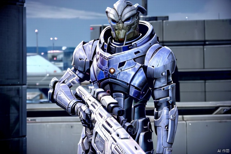 turian,gun.holding,