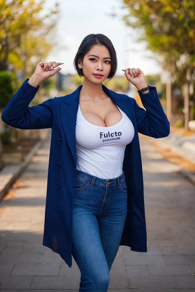 1woman,  realistic photo of a 30 years old indonesian, on Tensor.Art