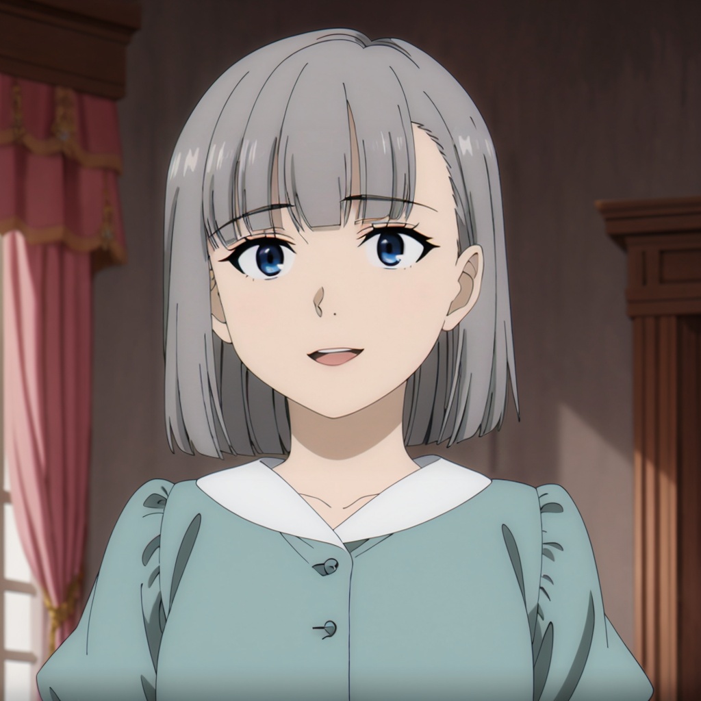 LawineMother,  1girl,  grey hair on Tensor.Art