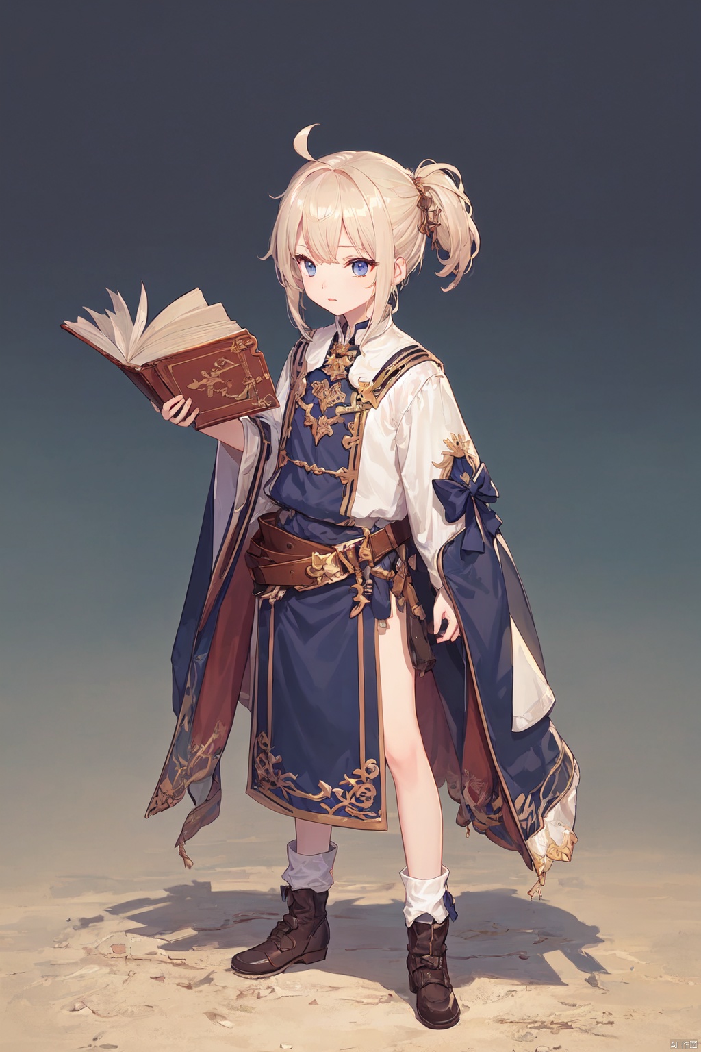 镜头质量：Bestquality,8k,(((masterpiece))),((bestquality)),
镜头位置：(full_body:1.2),
人物：
环境背景：
图像风格：
提示词：, Scholar