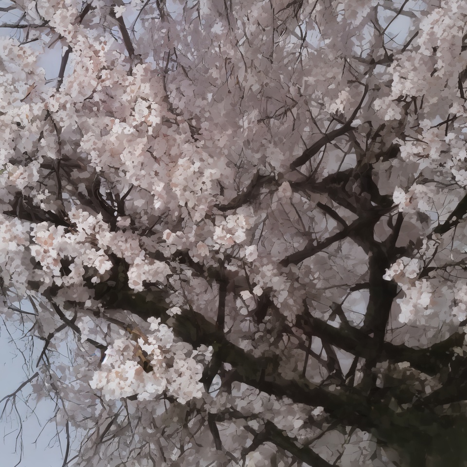 outdoors,  tree,  cherry blossoms on Tensor.Art