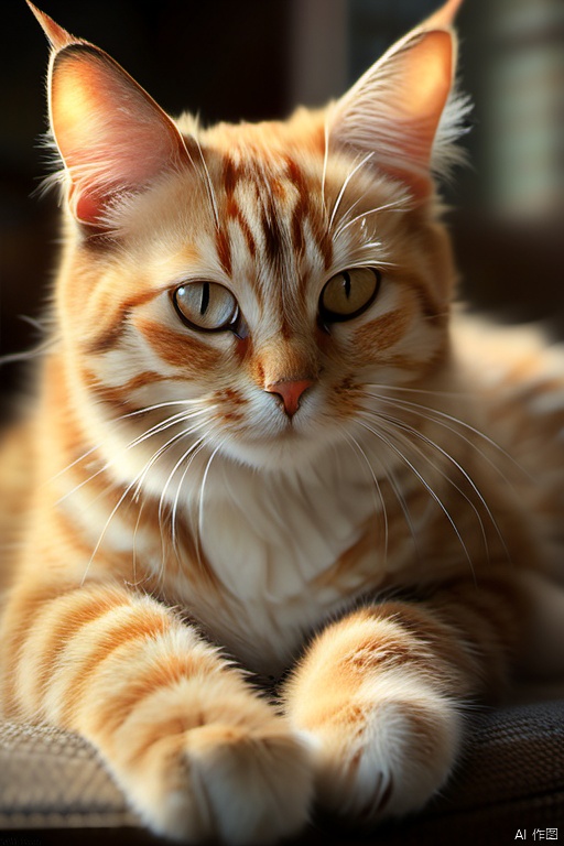 Relaxed Posture - The cat should be depicted in a completely relaxed pose, with its belly up and legs gently splayed or tucked under its body, conveying a sense of comfort and trust.

High Resolution,Sharp Focus,Detailed Textures,Clear Shading ,Precision in Light,Fine Brush Strokes,Depth of Field,Reflective Surface,Subtle Transitions, landscape