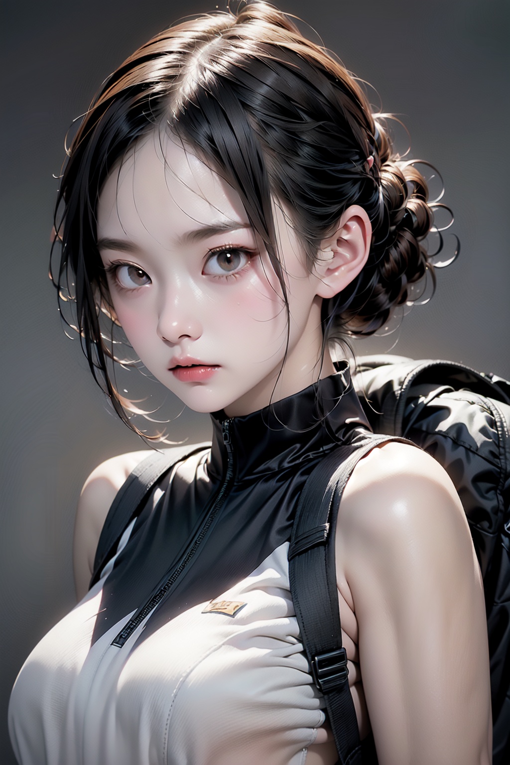 evil girl,  kawaii face,  18yo on Tensor.Art