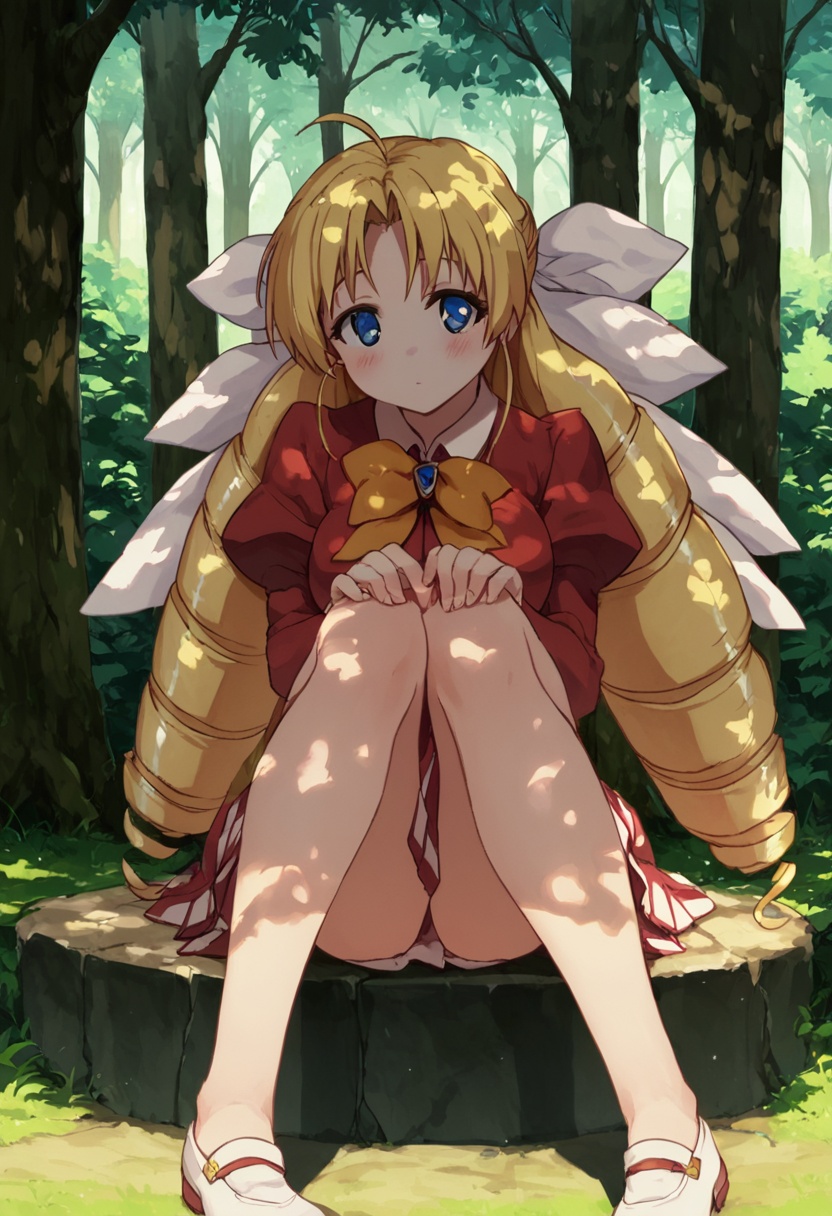 score_8_up,  1girl,  blonde hair on Tensor.Art